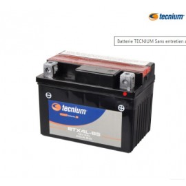 Batterie TECNIUM Sans entretien avec pack acide - BTX4L-BS