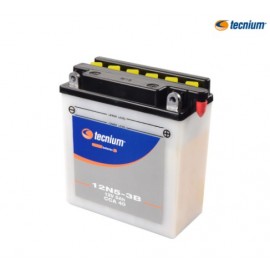 Batterie TECNIUM conventionnelle avec pack acide - 12N5-3B