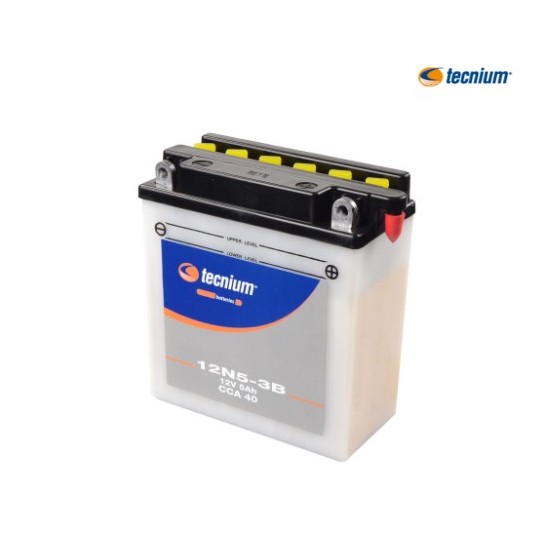 Batterie TECNIUM conventionnelle avec pack acide - 12N5-3B