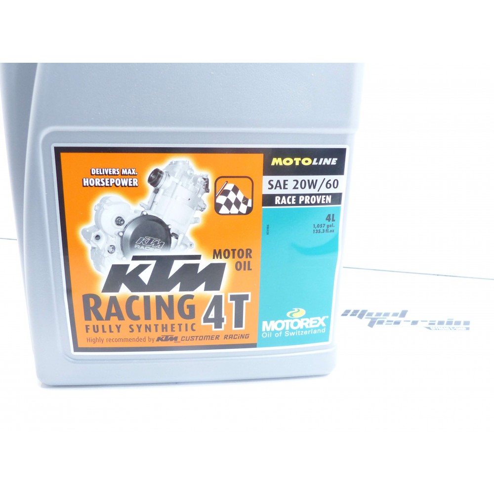 Huile moteur Motorex KTM Racing 4T - Distriride
