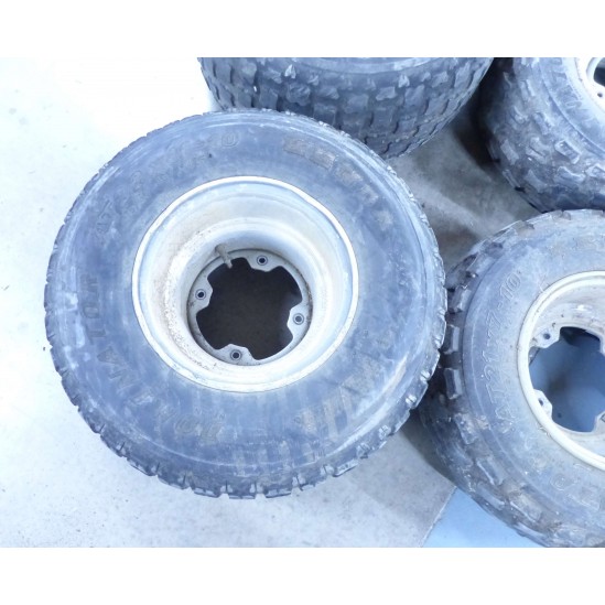 Lot 4 roues Kawasaki 250 KSF