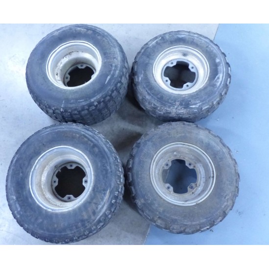 Lot 4 roues Kawasaki 250 KSF