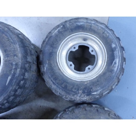 Lot 4 roues Kawasaki 250 KSF