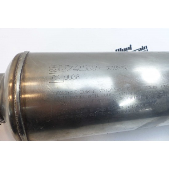 Silencieu Suzuki 650 DR 1992
