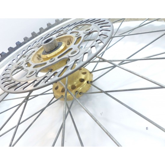 Roue avant moyeu usine Kawasaki KX 2000