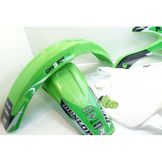 Lot plastiques Kawasaki 125 KX 2000
