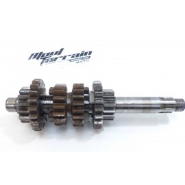 Arbre primaire de boite de vitesse Yamaha 125 YZ 1981