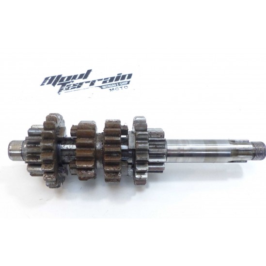 Arbre primaire de boite de vitesse Yamaha 125 YZ 1981