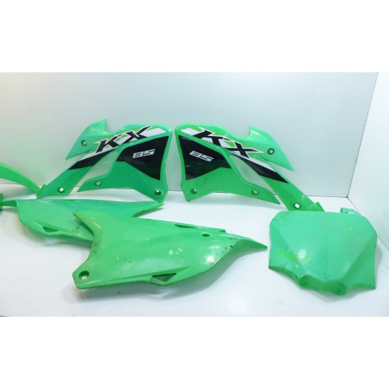 Lot de plastique Kawasaki 85 KX 2014