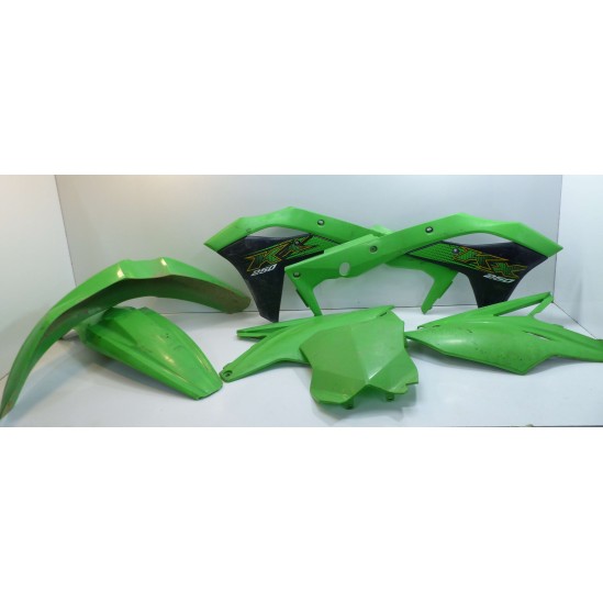 Lot plastiques Kawasaki KXF 2020