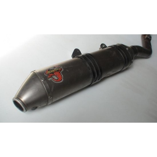 Silencieux AKRAPOVIC inox 450 TE 06