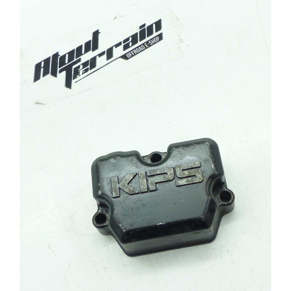 Couvercle de valve d'échappement Kawasaki 125 KX 1990-1991 Couleur Gris