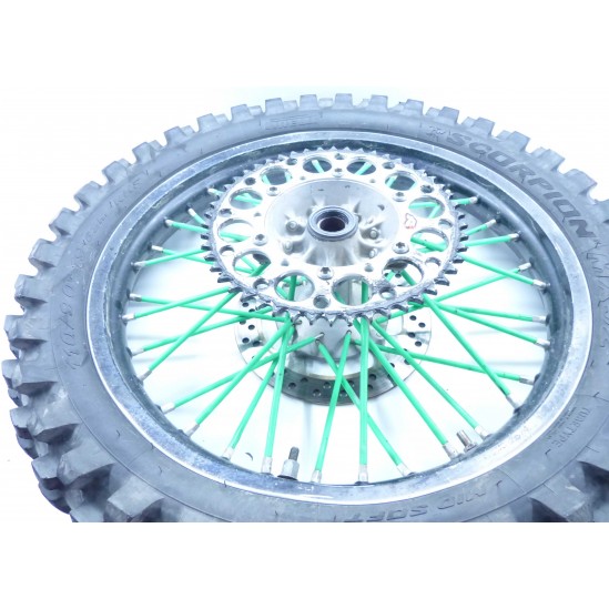 Roue arrière Kawasaki KXF 2014 / Rear Wheel